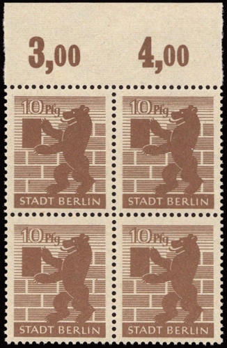 1945, SBZ Berlin Brandenburg, 4 A b waz (4) OR, **