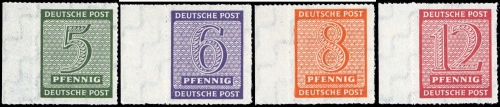 1945, SBZ Westsachsen, 116-19 DX, **