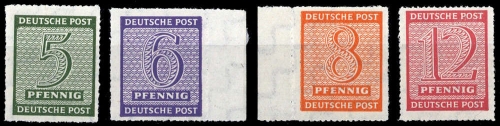 1945, SBZ Westsachsen, 116-19 DX, **