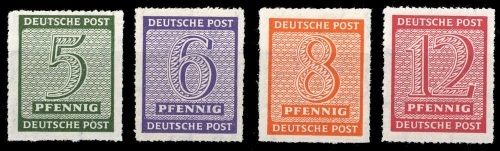 1945, SBZ Westsachsen, 116-19 DX, **