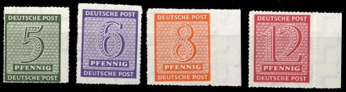 1945, SBZ Westsachsen, 116-19 DX, **