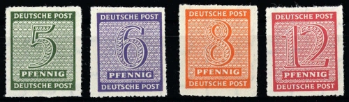 1945, SBZ Westsachsen, 116-19 DX, **