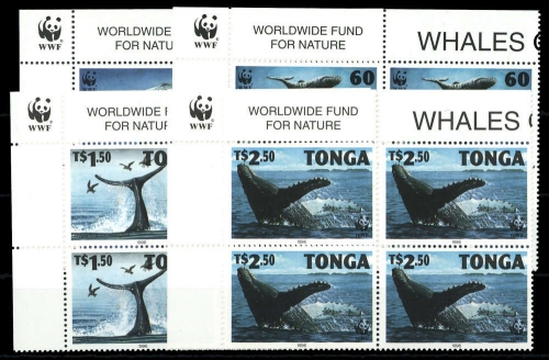 1996, Tonga, 1400-03 (4) Ecke, **