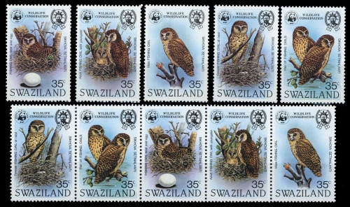 1982, Swaziland, 398-402 (2), **