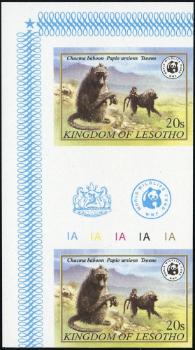 1981, Lesotho, 361-65 U ZS Ecke, **