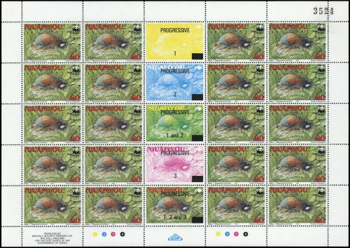 1992, Niuafoou Inseln, 234 Phasenbogen, **