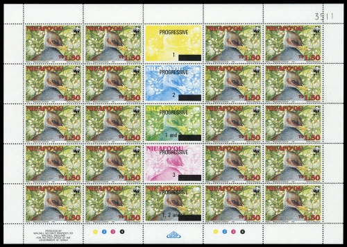 1992, Niuafoou Inseln, 236 Phasenbogen, **