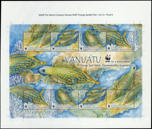 2013, Vanuatu, 1496-99 KB Proof Cr