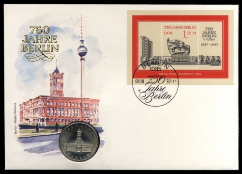 1987, DDR, Brief