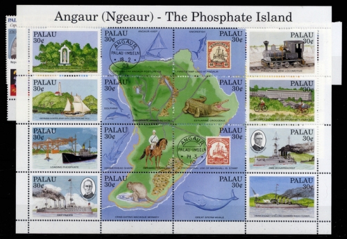 1983, Palau Inseln, 29-36 u.a., **