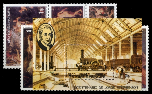 1977, St. Thomas und Prinzeninseln, 452-57 u.a., **