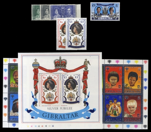 1937, Gibraltar, 104-06 u.a., **