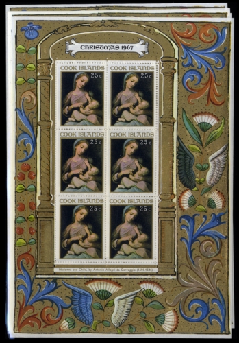 1967, Cook Inseln, 176-81 (6), **