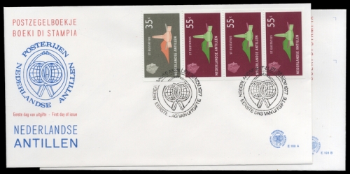 1977, Niederländische Antillen, HBl 1 u.a., FDC