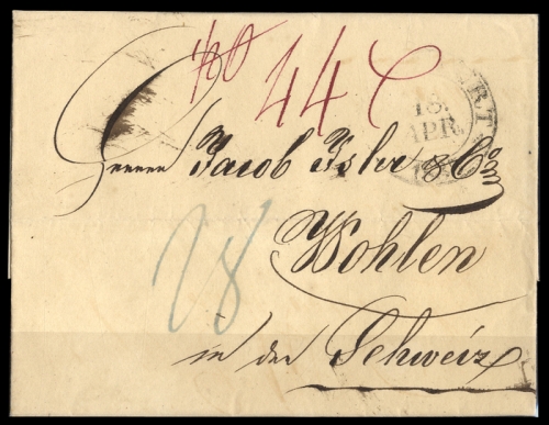 Altdeutschland Thurn und Taxis, Brief
