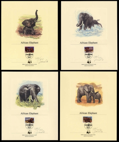 1983, Uganda, 361-64 KD USA hs