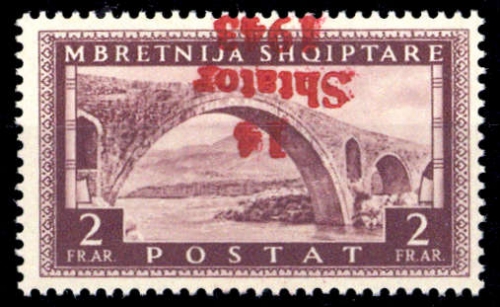 1943, Deutsche Besetzung II. WK Albanien, 12 K, **