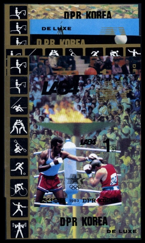 1983, Sport u. Spiel,Olympische Sommerspiele 1976-,, Bl. 157-62 ...