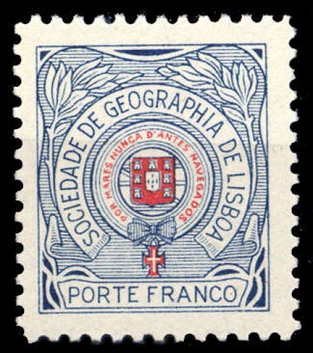 1934, Portugal Portofreiheitsmarken für Geographische ...