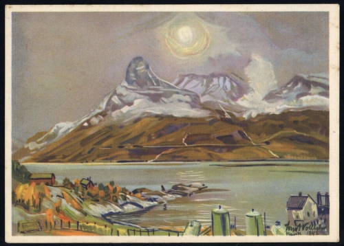 III. Reich Propaganda, Kuenstlerkarten, Brief