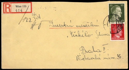 1943, Österreich Ostmark, 788, 794, Brief