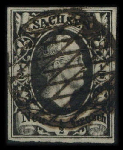 1851, Altdeutschland Sachsen, 3, gest.