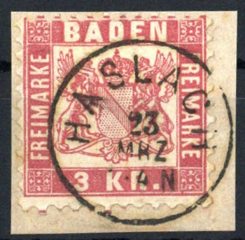 Altdeutschland Baden, 24, Briefst.