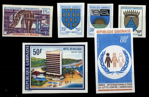 1965, Gabun, 222 U u.a., **