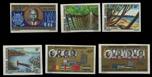 1965, Gabun, 222 U u.a., **