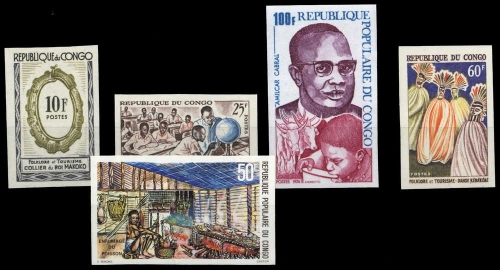 1963, Kongo Brazzaville, 32 U u.a., **