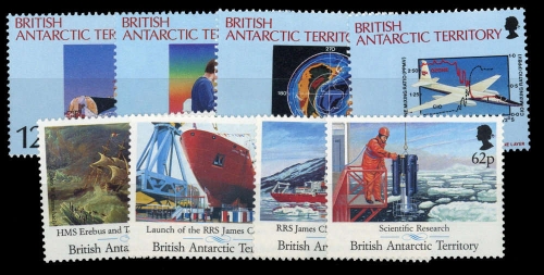 1991, Britische Gebiete in der Antarktis, 177-80 u.a., **