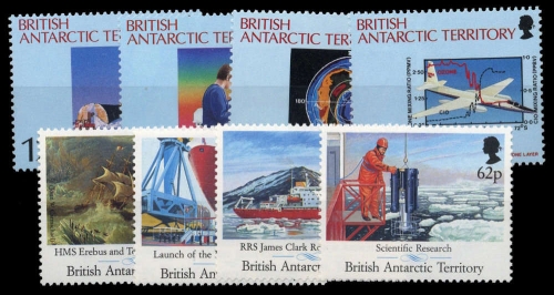 1991, Britische Gebiete in der Antarktis, 177-80 u.a., **