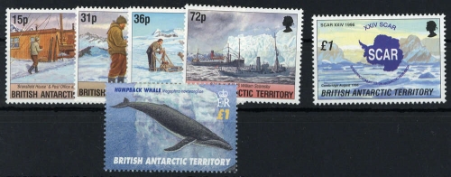 1994, Britische Gebiete in der Antarktis, 221-24 u.a., **