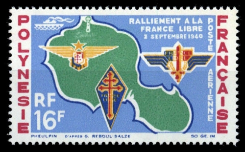 1964, Französisch Polynesien, 37, **