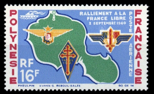 1964, Französisch Polynesien, 37, **