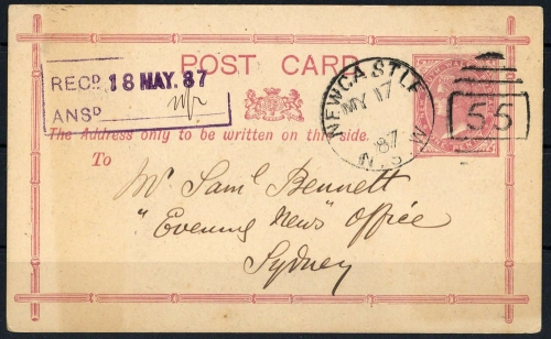 1877, Neusuedwales, P 3, Brief