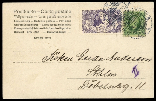 1904, Schweden, 41, Brief