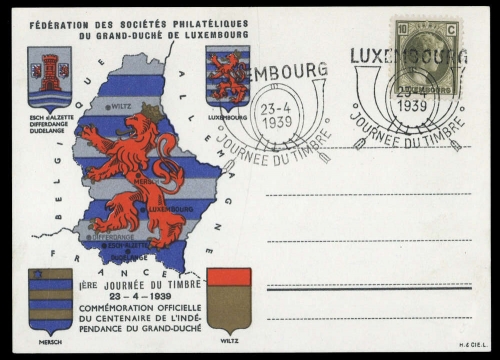 1939, Luxemburg, 167, Brief