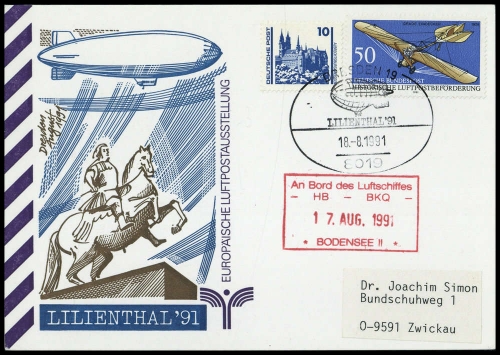 1991, Bundesrepublik Deutschland, 1523, 3344, Brief