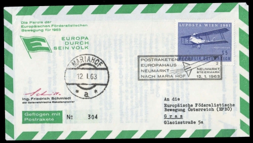 1963, Österreich, 1085, Brief