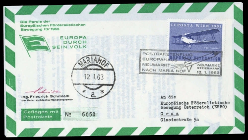 1963, Österreich, 1085, Brief