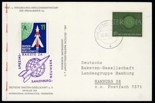 1961, Bundesrepublik Deutschland, 337, Brief