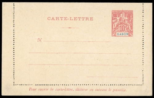 1904, Gabun, Brief
