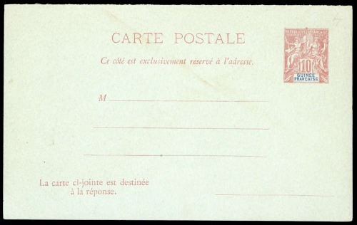 1901, Guinea, Brief