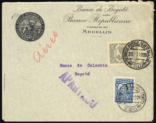 1923, Scadta, 32 a, Kol.298, Brief