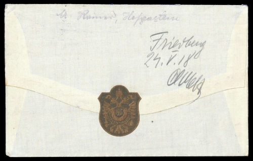 1917, Österreich Feldpost Allgemeine Ausgaben, Brief