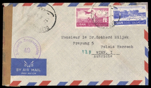 1952, Libanon, 470, 475, Brief