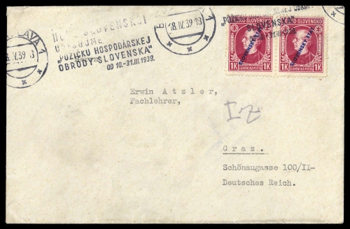 1939, Slowakei, 25 (2), Brief