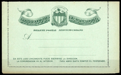 1895, Salvador, K 1, Brief