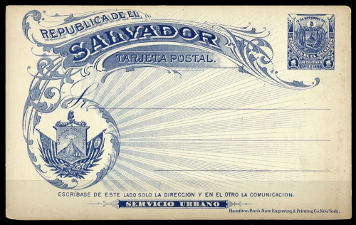 1896, Salvador, P 36 a, Brief